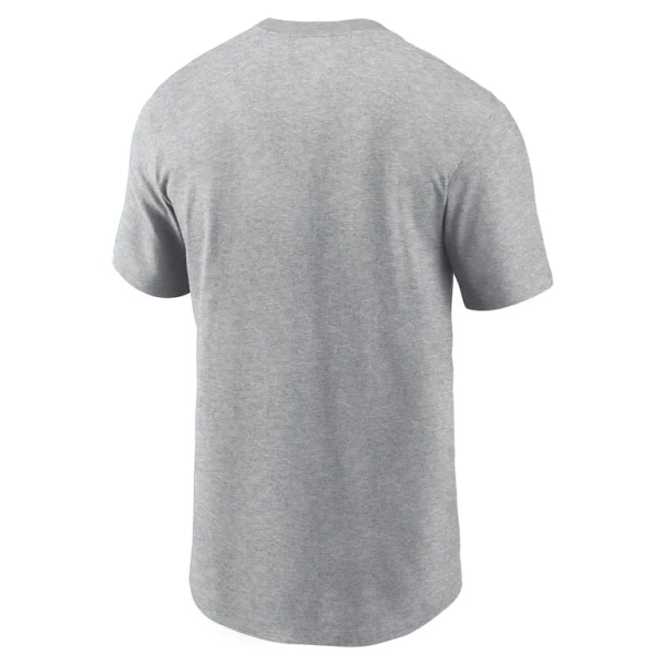 San francisco 49ers nike 2024 nfl training camp legend performance t shirt Heather gray L