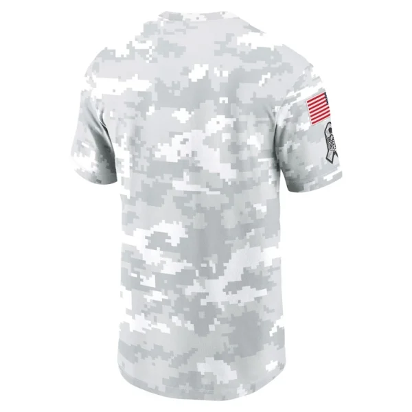 San francisco 49ers nike 2024 salute to service big tall performance t shirt White XLT