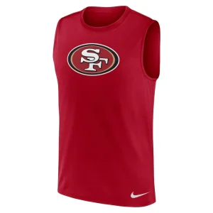 San francisco 49ers nike blitz legend muscle tank top Scarlet M
