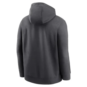 San francisco 49ers nike club logo pullover hoodie anthracite Multi L