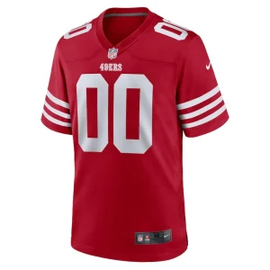 San francisco 49ers nike custom jersey Scarlet M