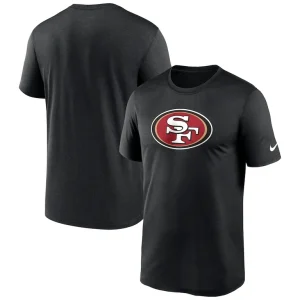 San francisco 49ers nike legend logo performance t shirt Black