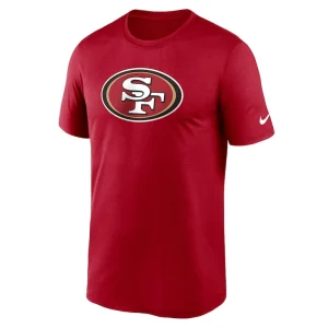 San francisco 49ers nike legend logo performance t shirt Scarlet M