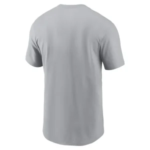 San francisco 49ers nike lockup essential t shirt Gray L