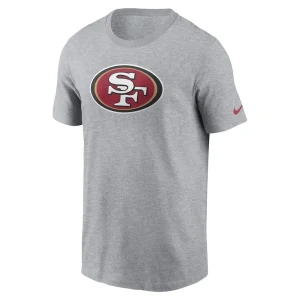 San francisco 49ers nike logo essential t shirt Gray M