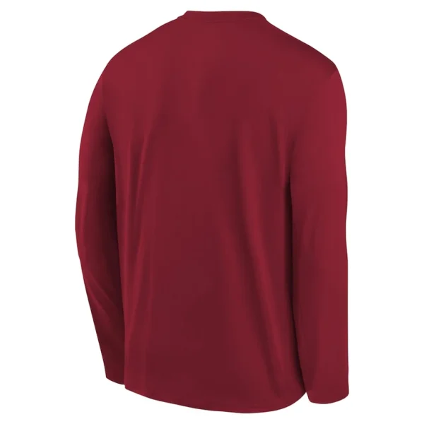San francisco 49ers nike preschool legend icon long sleeve t shirt Scarlet 7
