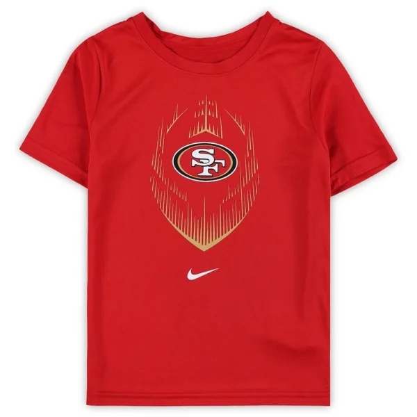 San francisco 49ers nike preschool legend icon performance t shirt Scarlet