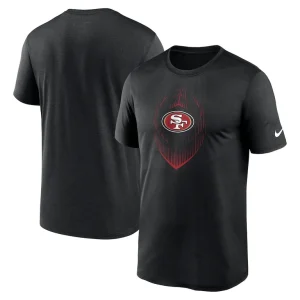 San francisco 49ers nike primetime legend icon performance t shirt Black