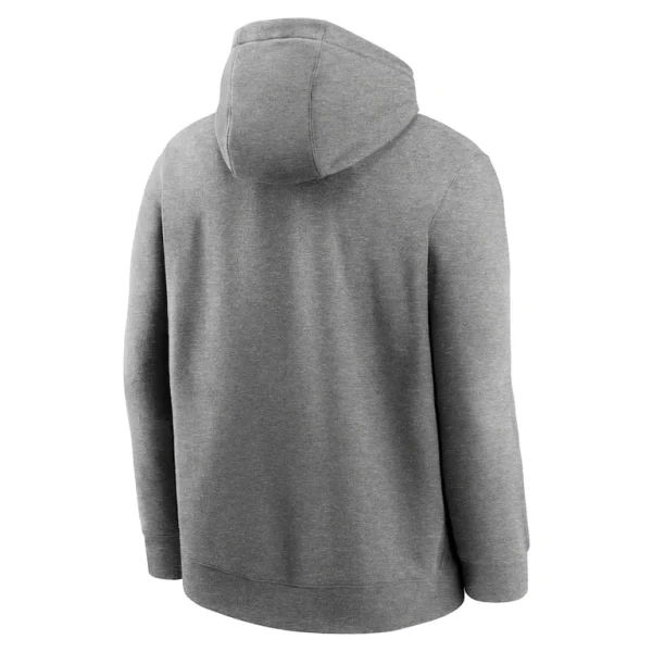 San francisco 49ers nike rewind club pullover hoodie Heather charcoal L