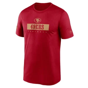 San francisco 49ers nike sideline legend performance t shirt Scarlet M