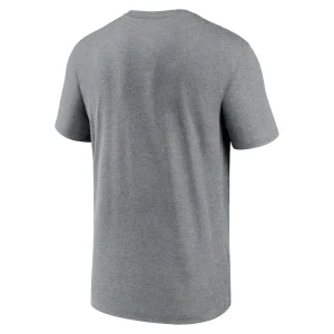 San francisco 49ers nike super bowl lviii logo lockup t shirt Heather gray L