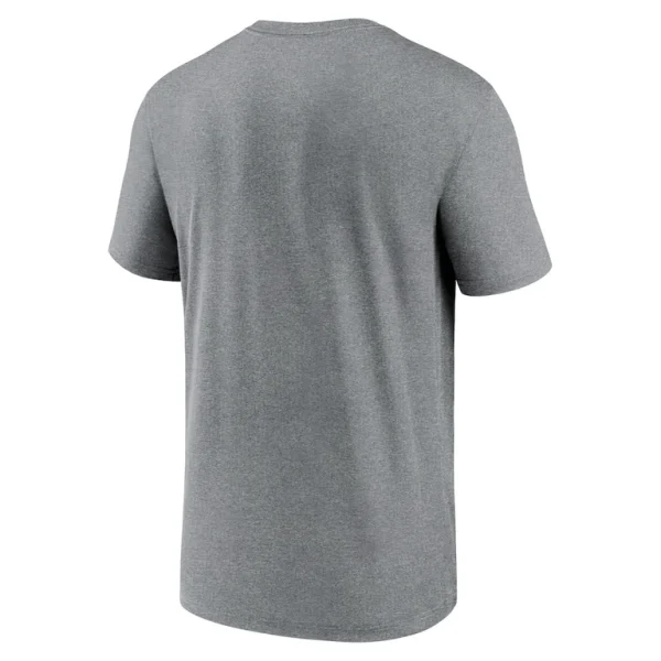San francisco 49ers nike super bowl lviii logo lockup t shirt Heather gray L