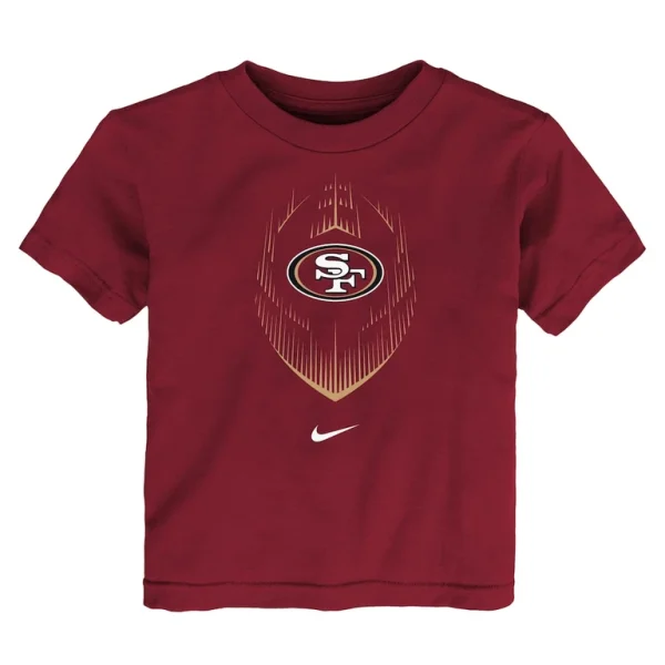 San francisco 49ers nike toddler legend icon performance t shirt Scarlet 3T