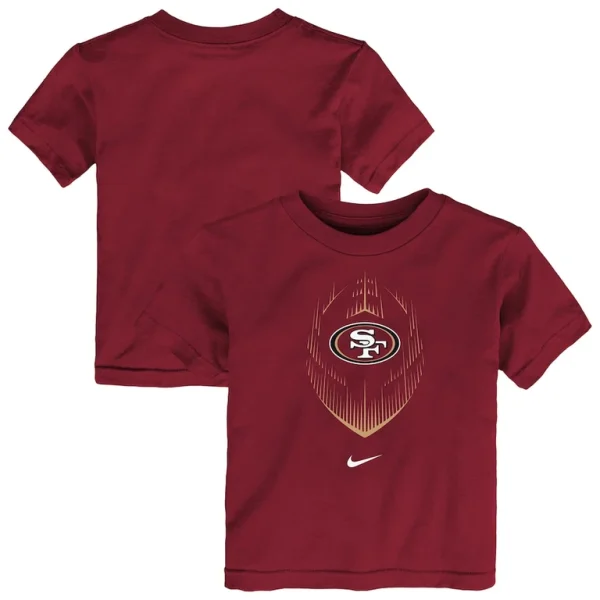 San francisco 49ers nike toddler legend icon performance t shirt Scarlet