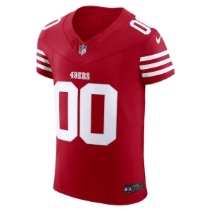 San francisco 49ers nike vapor f.u.s.e. elite custom jersey Scarlet 44