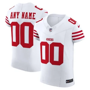San francisco 49ers nike vapor f.u.s.e. elite custom jersey White