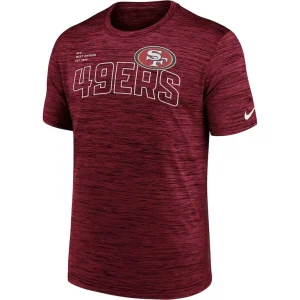 San francisco 49ers nike velocity arch performance t shirt Scarlet M