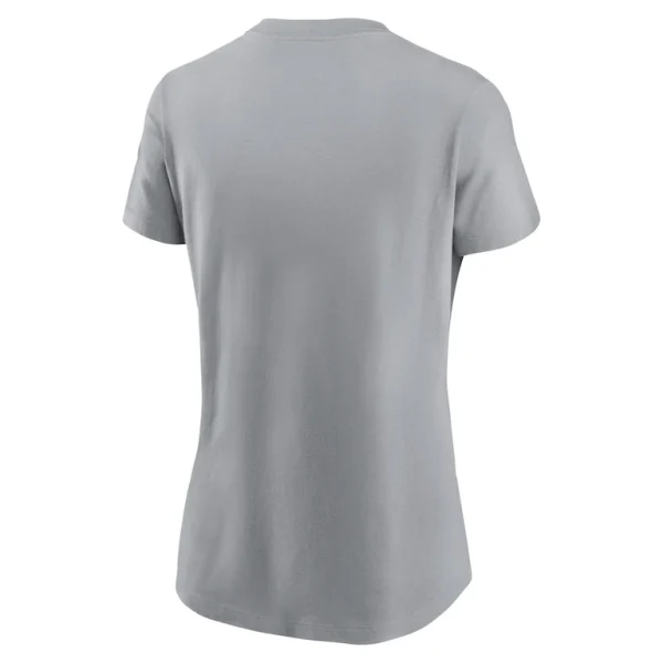 San francisco 49ers nike womens 2023 nfc champions iconic t shirt Gray L