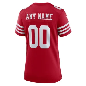 San francisco 49ers nike womens game custom jersey Scarlet L