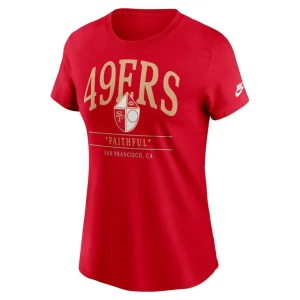 San francisco 49ers nike womens hometown local pack t shirt Scarlet M