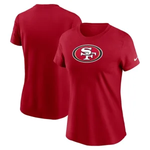 San francisco 49ers nike womens primary logo t shirt Scarlet