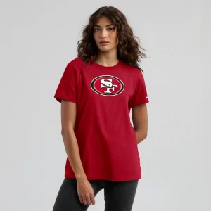San francisco 49ers nike womens primary logo t shirt Scarlet L