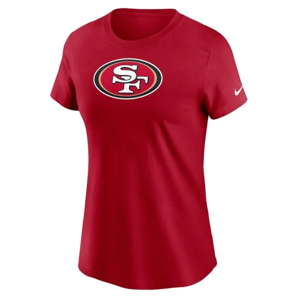 San francisco 49ers nike womens primary logo t shirt Scarlet S