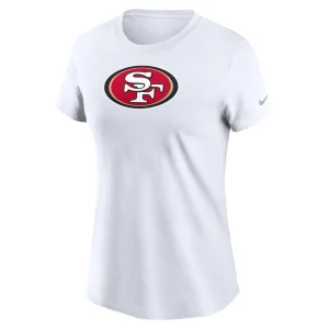 San francisco 49ers nike womens primary logo t shirt White S