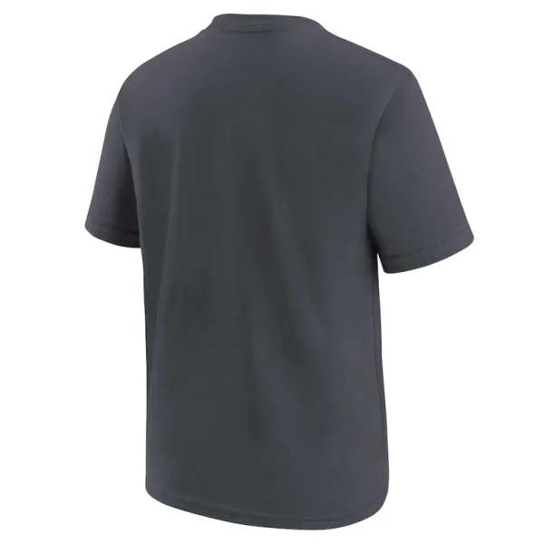 San francisco 49ers nike youth 2023 nfc champions locker room trophy collection t shirt anthracite Multi Yth L