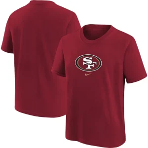 San francisco 49ers nike youth logo t shirt Scarlet