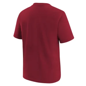 San francisco 49ers nike youth logo t shirt Scarlet Yth L