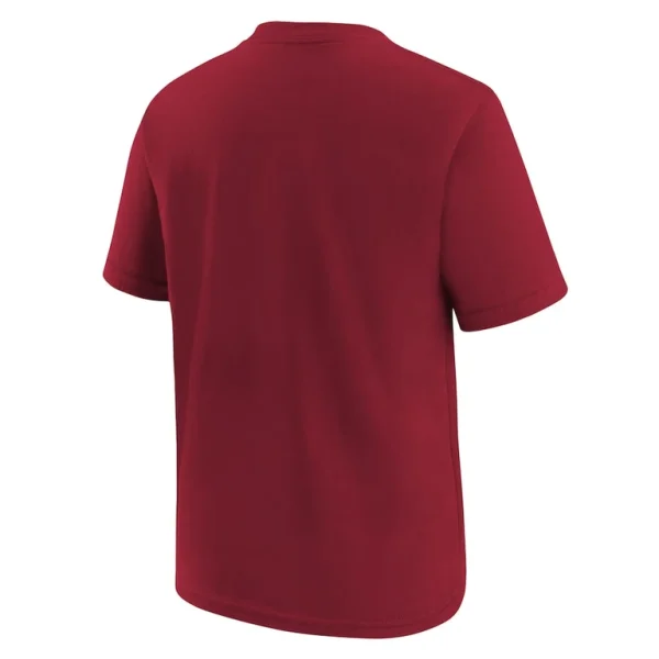 San francisco 49ers nike youth logo t shirt Scarlet Yth L