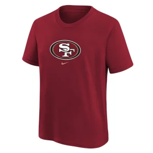 San francisco 49ers nike youth logo t shirt Scarlet Yth M