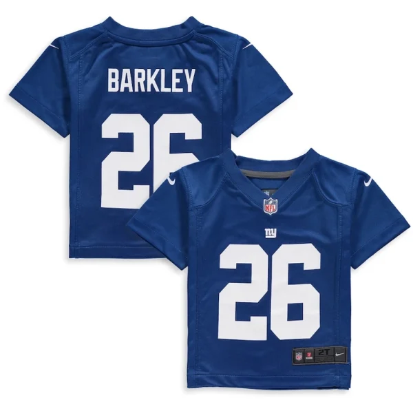 Saquon barkley new york giants nike toddler game jersey Royal