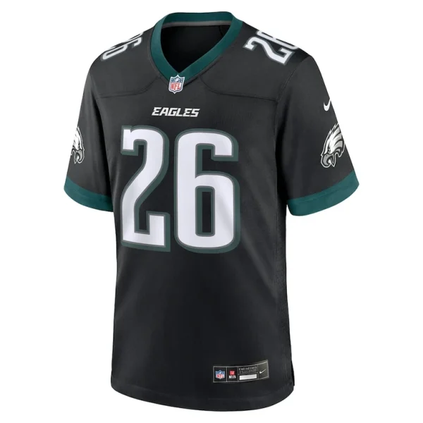 Saquon barkley philadelphia eagles nike alternate game jersey Black M