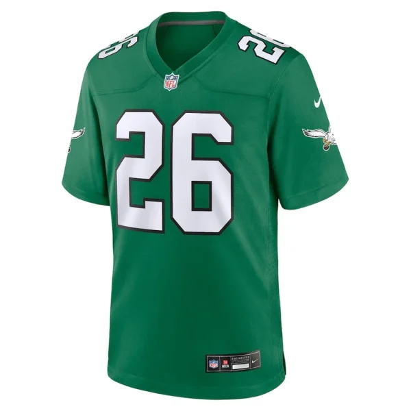 Saquon barkley philadelphia eagles nike alternate game jersey Kelly green M