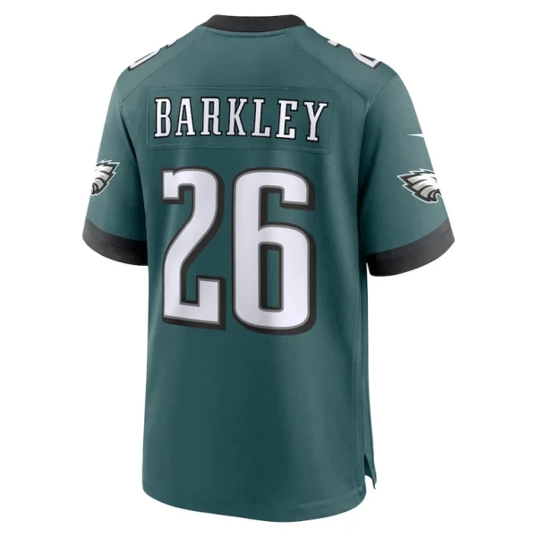 Saquon barkley philadelphia eagles nike game player jersey Midnight green L
