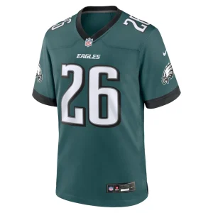 Saquon barkley philadelphia eagles nike game player jersey Midnight green M