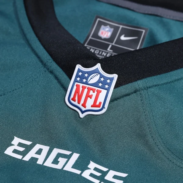 Saquon barkley philadelphia eagles nike game player jersey Midnight green XL