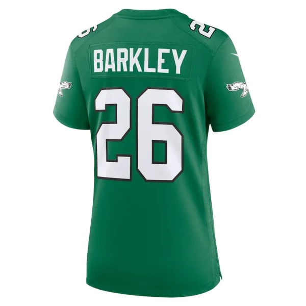 Saquon barkley philadelphia eagles nike womens alternate game jersey Kelly green L