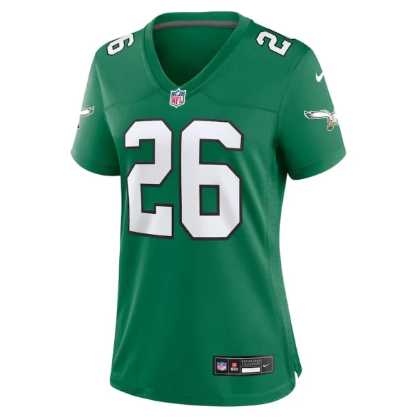 Saquon barkley philadelphia eagles nike womens alternate game jersey Kelly green M