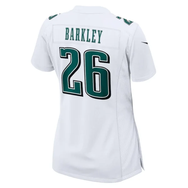 Saquon barkley philadelphia eagles nike womens fashion game jersey Tundra white L