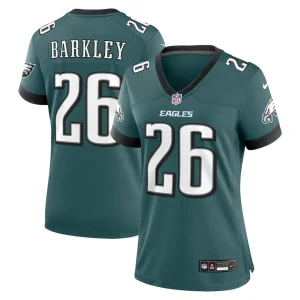 Saquon barkley philadelphia eagles nike womens game player jersey Midnight green