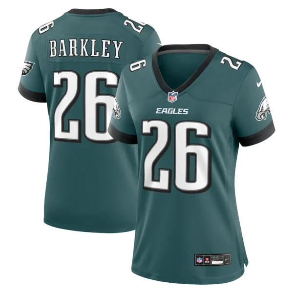 Saquon barkley philadelphia eagles nike womens game player jersey Midnight green