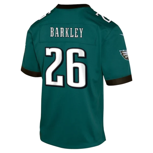 Saquon barkley philadelphia eagles nike youth team player game jersey Midnight green Yth L
