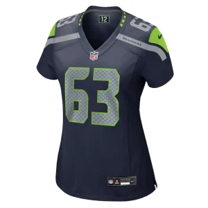 Sataoa laumea seattle seahawks nike womens game jersey College navy M