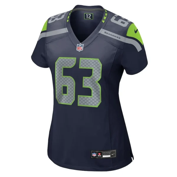 Sataoa laumea seattle seahawks nike womens game jersey College navy M