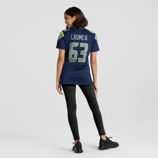 Sataoa laumea seattle seahawks nike womens team game jersey College navy 2XL