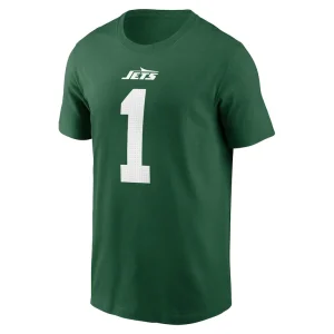 Sauce gardner new york jets nike name number t shirt Green M
