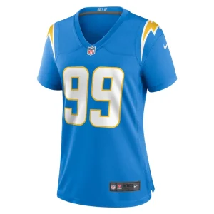 Scott matlock los angeles chargers nike womens team game jersey Powder blue M